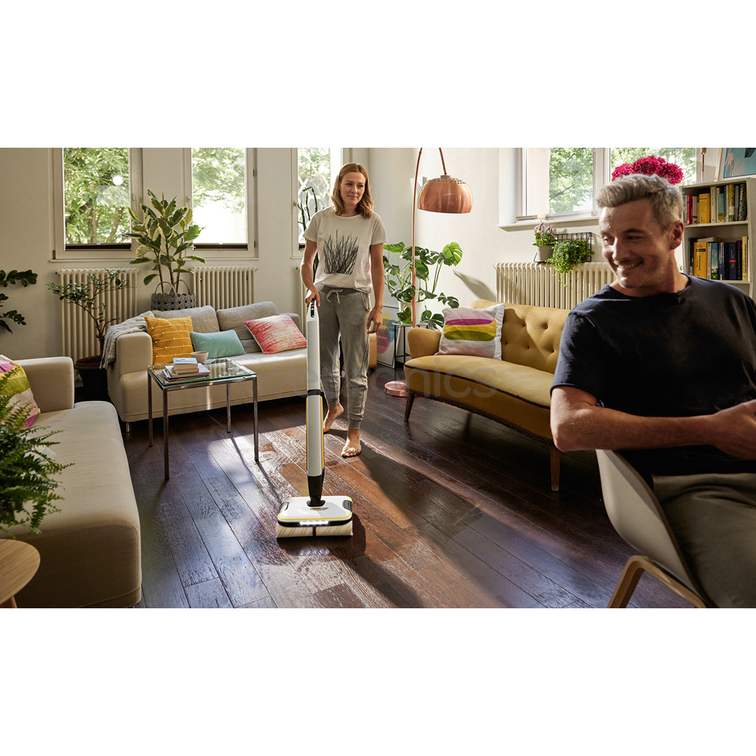 Kärcher FC 7 Plus, white - Cordless hard floor cleaner