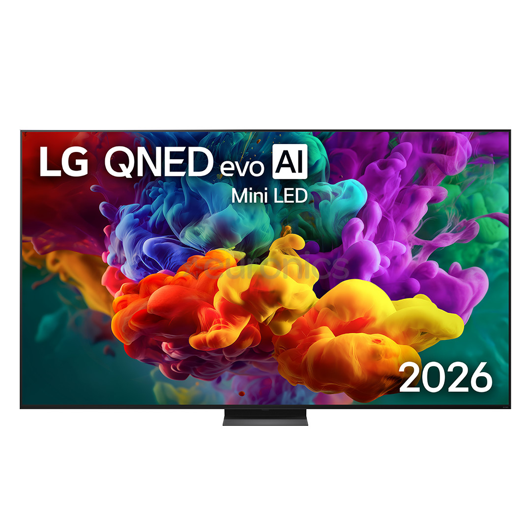 LG QNED87 evo AI, 100'', 4K UHD, QNED Mini LED, must - Teler