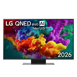 LG QNED87 evo AI, 50'', 4K UHD, QNED Mini LED, must - Teler 50QNED87B3A.AEU