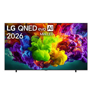 LG QNED93 evo AI, 115'', 4K UHD, QNED Mini LED, must - Teler 115QNED93B6.AEUQ