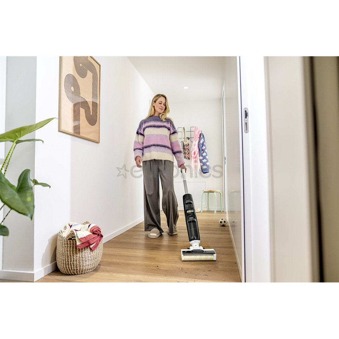 Kärcher FCV 4 Extra+, black/white - Vacuum mop