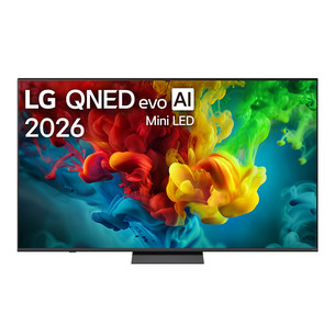 LG evo AI QNED83, 75'', 4K UHD, QNED Mini LED, black - TV