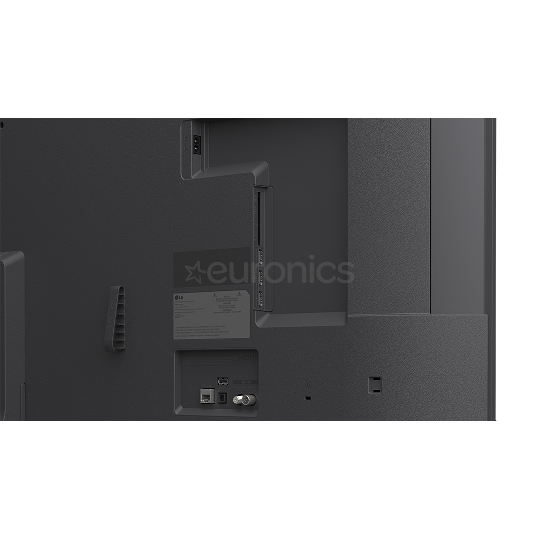 LG evo AI QNED83, 75'', 4K UHD, QNED Mini LED, must - Teler