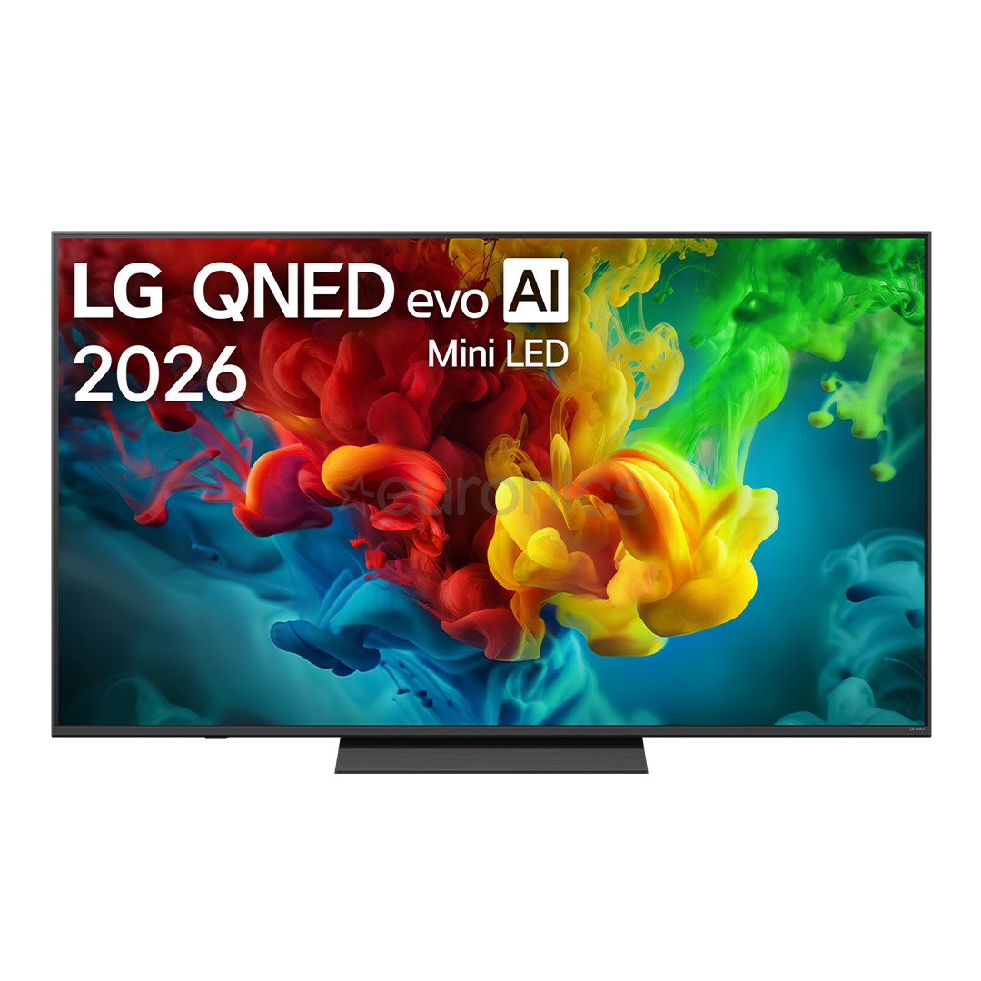 LG evo AI QNED83, 65'', 4K UHD, QNED Mini LED, black - TV 65QNED83B3A.AEU