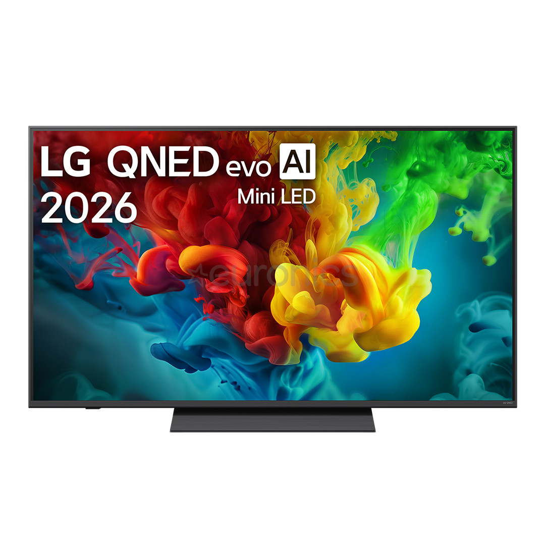 LG evo AI QNED83, 55'', 4K UHD, QNED Mini LED, black - TV 55QNED83B3A.AEU