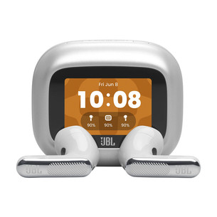 JBL Live Flex 4, серебристый - Беспроводные наушники JBLLIVEFLEX4SIL