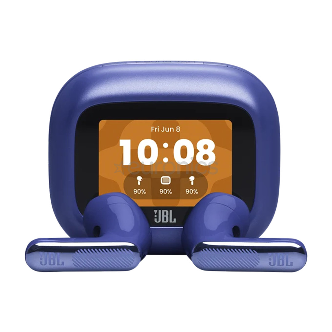 JBL Live Flex 4, синий - Беспроводные наушники