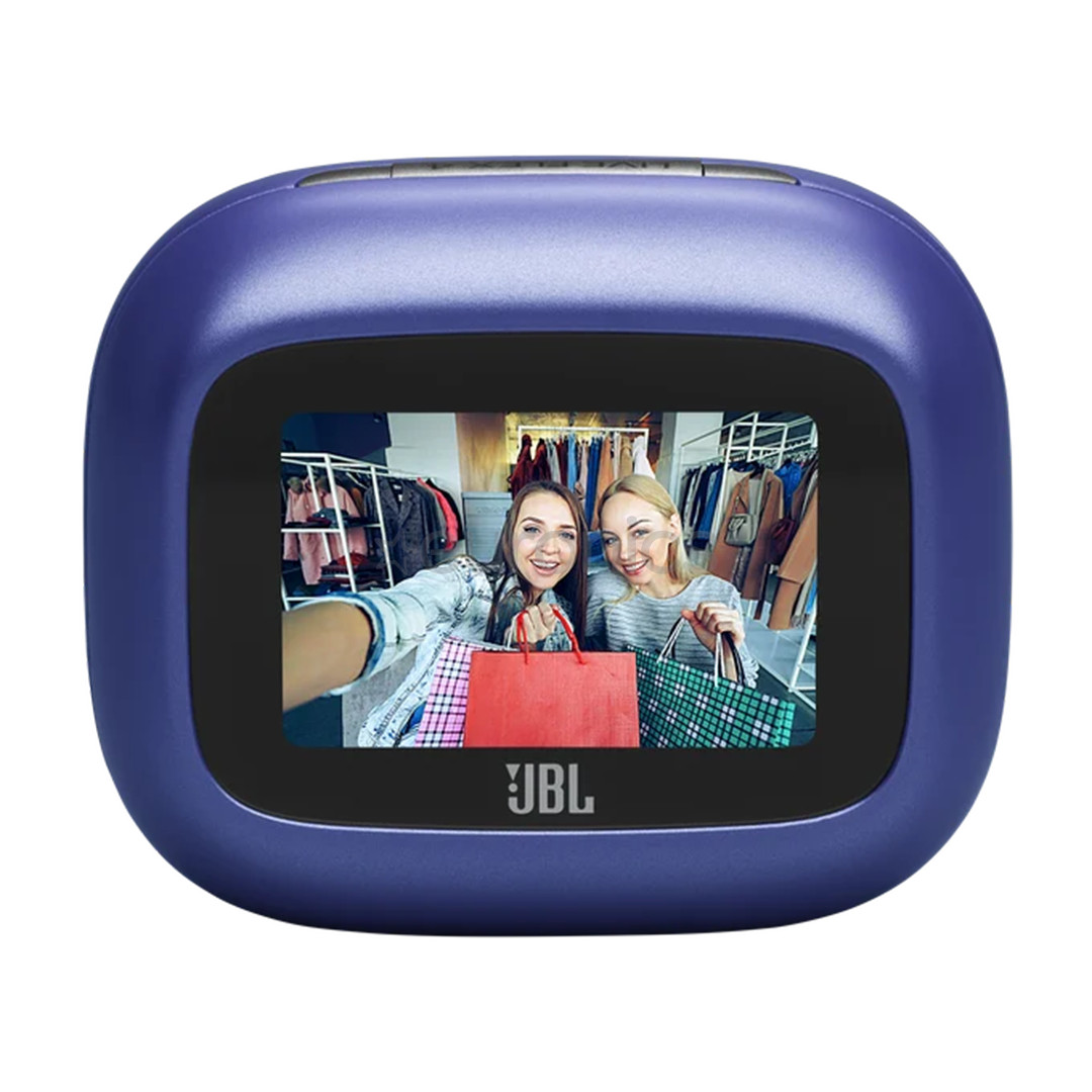 JBL Live Flex 4, синий - Беспроводные наушники