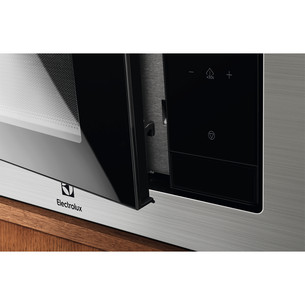 Electrolux 500, 23 L, stainless steel - Built-in microwave oven with grill
