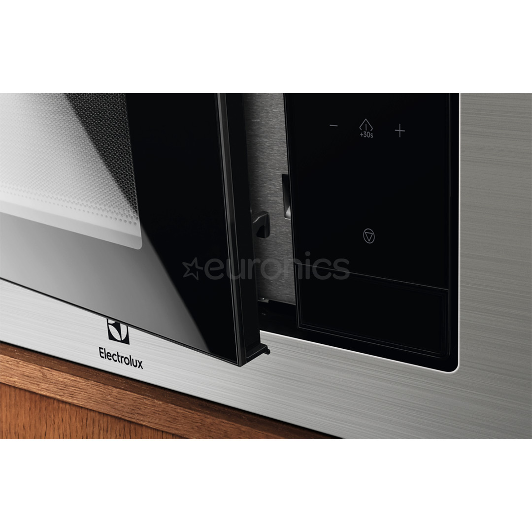 Electrolux 500, 23 L, stainless steel - Built-in microwave oven with grill
