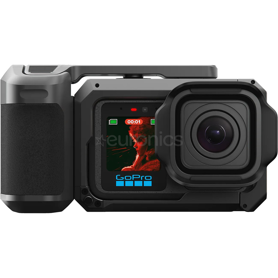 GoPro Mission 1 Pro Grip Edition, must - Seikluskaamera