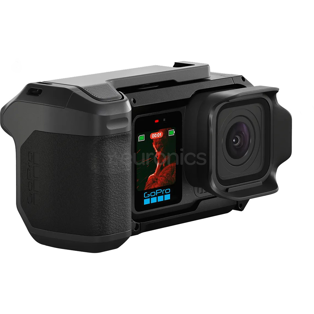 GoPro Mission 1 Pro Grip Edition, must - Seikluskaamera