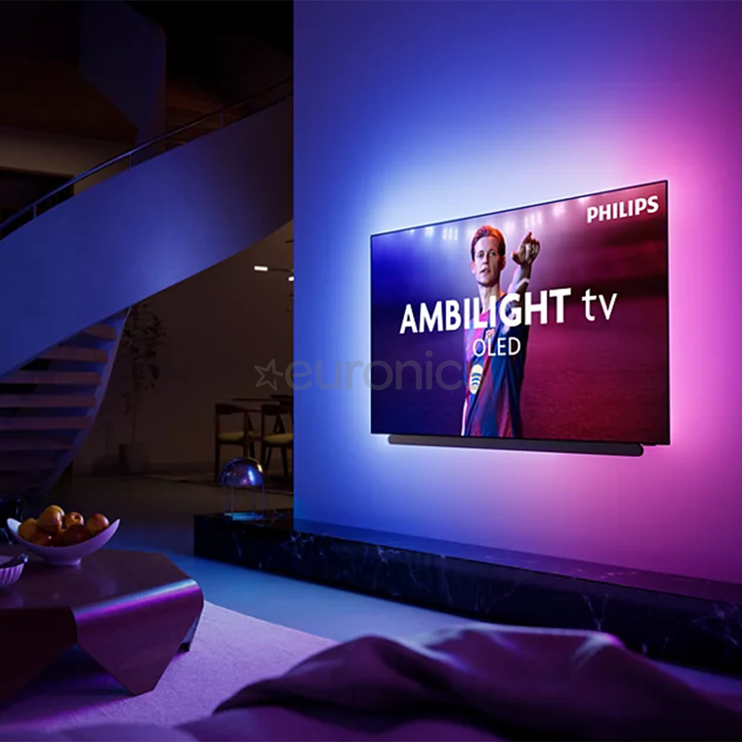 Philips OLED911, 48'', 4K UHD, OLED, black - TV