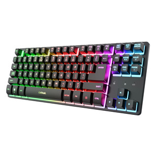 Trust GXT 831 Thado Wireless, TKL, US, black - Wireless keyboard