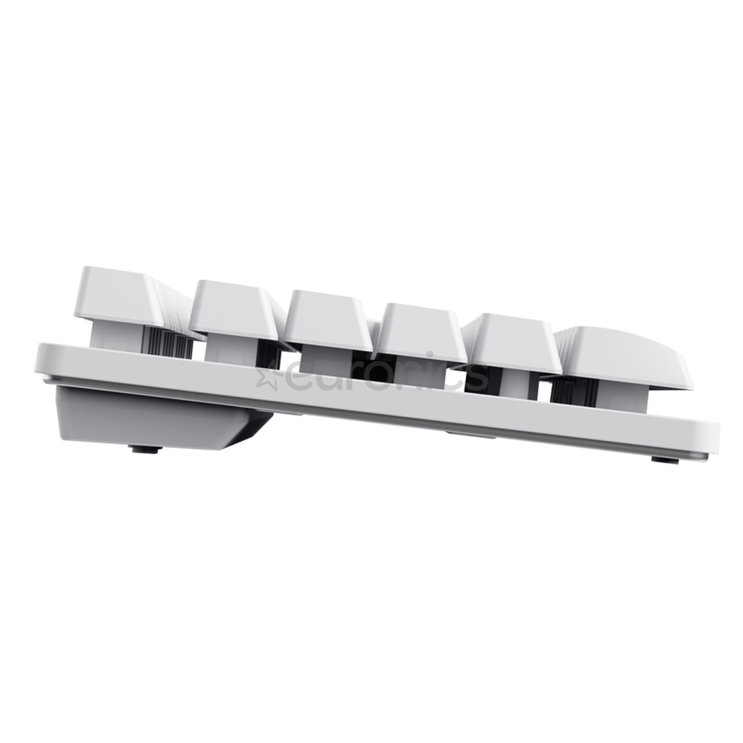 Trust GXT 831 Thado Wireless, TKL, US, white - Wireless keyboard