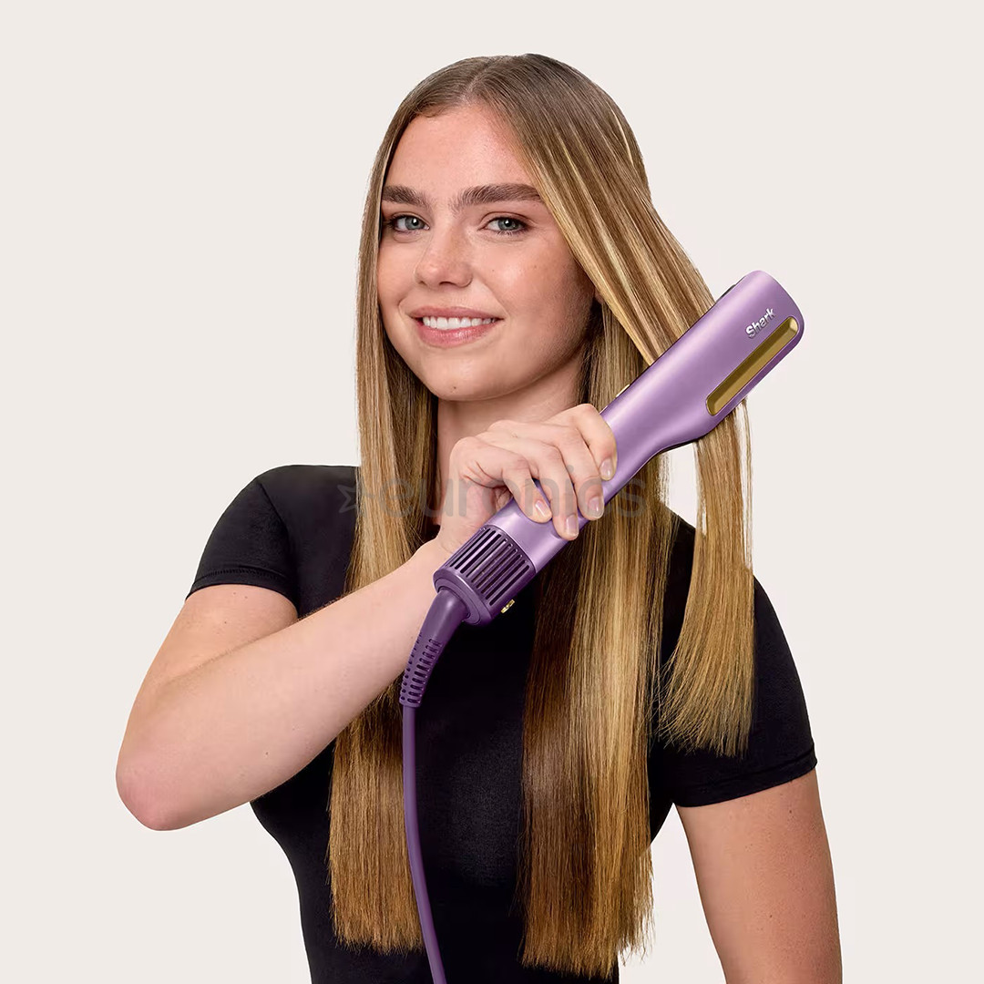 Shark SilkiPro, Plum Satin, lilla - Juuksesirgendaja ja föön