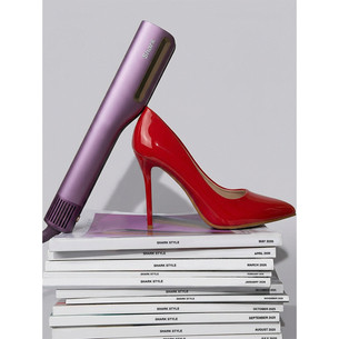 Shark SilkiPro, Plum Satin, lilla - Juuksesirgendaja ja föön