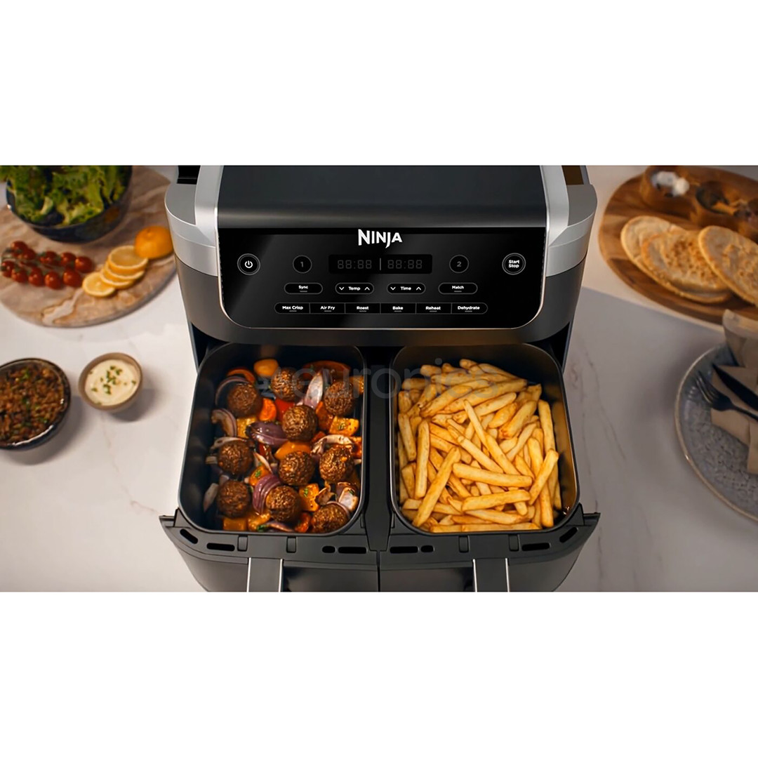 Ninja DualZone, 7.6 L, black - Air fryer
