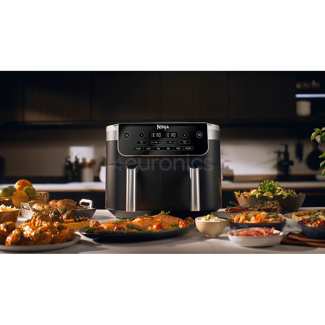 Ninja DualZone, 7.6 L, black - Air fryer