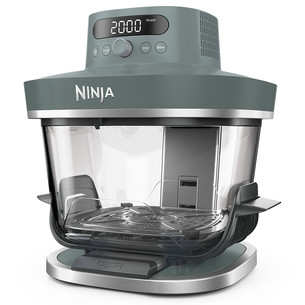 Ninja CRISPi PRO 7-in-1 XL, 2050 W, 5.7 L, läbipaistev/hall - Kuumaõhufritüür
