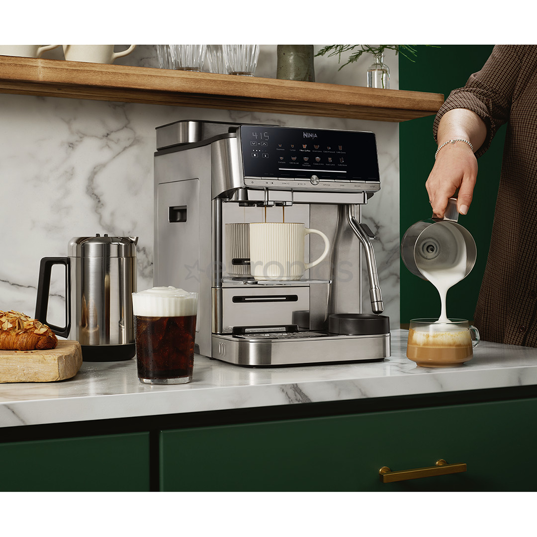 Ninja AutoBarista Pro, silver - Espresso machine