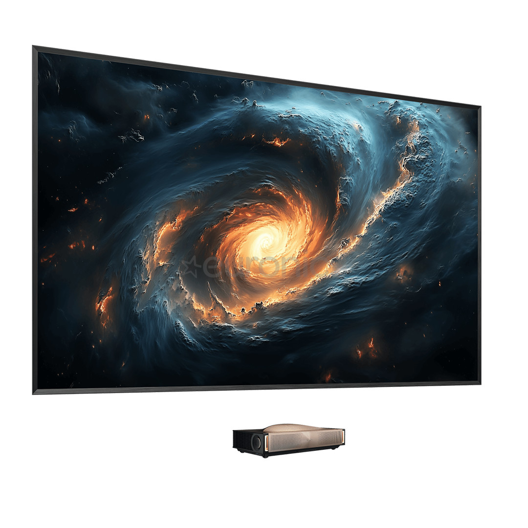 Hisense 120L9QD, 120", laser, must/pruun - Projektor
