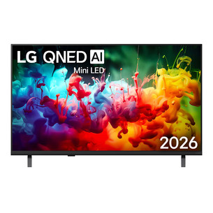 LG QNED72 AI, 43'', 4K UHD, QNED Mini LED, черный - Телевизор 43QNED72B3B.AEU