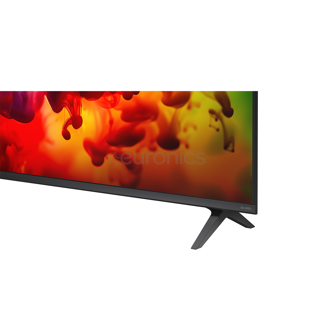 LG QNED72 AI, 50'', 4K UHD, QNED Mini LED, black - TV