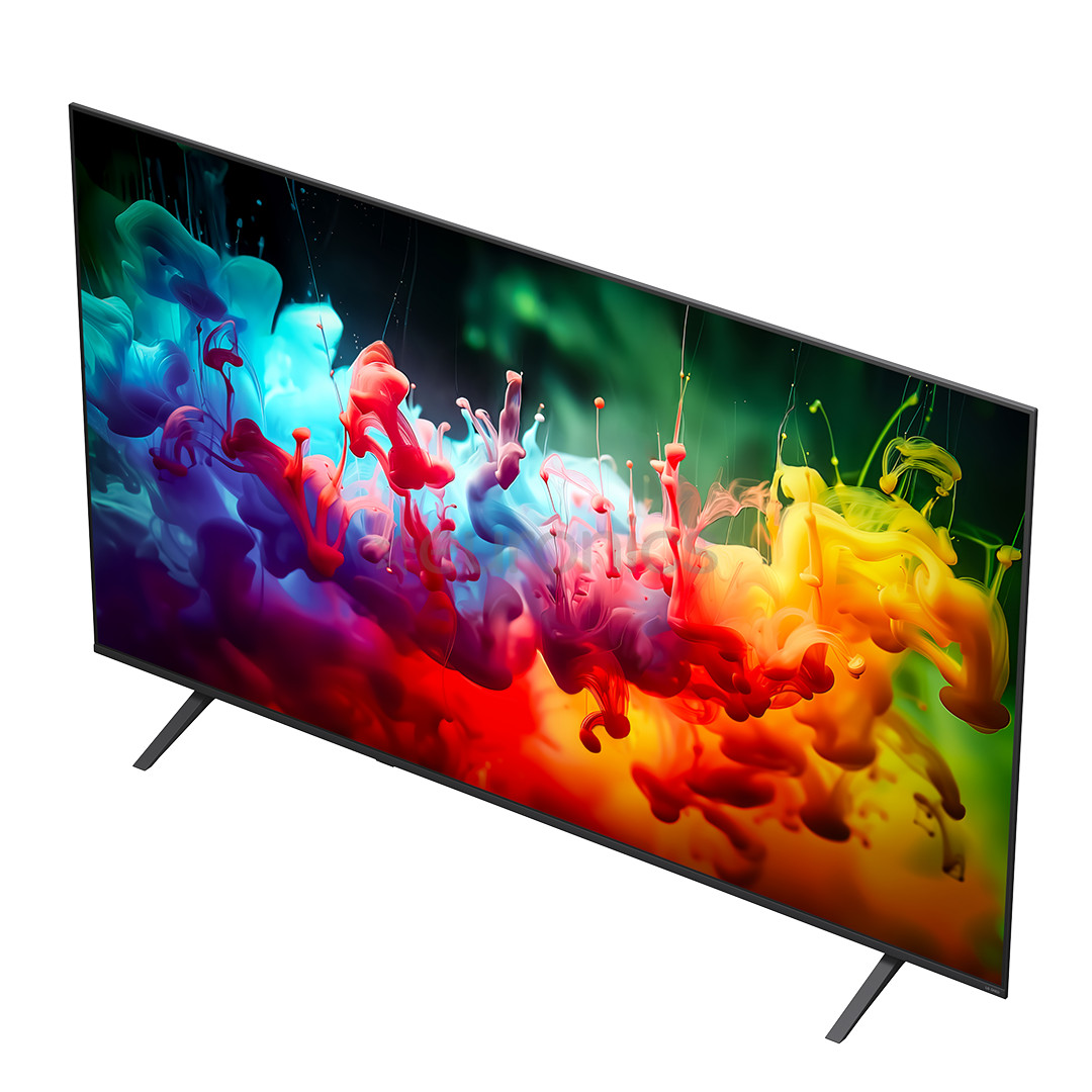 LG QNED72 AI, 75'', 4K UHD, QNED Mini LED, black - TV
