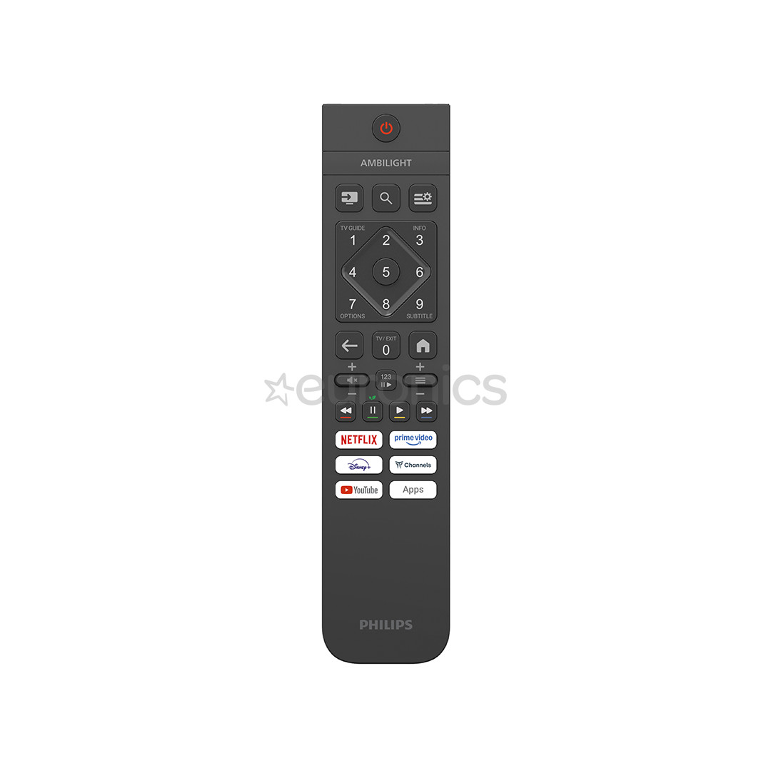 Philips PQS7801, 55'', 4K UHD, QLED, must - Teler