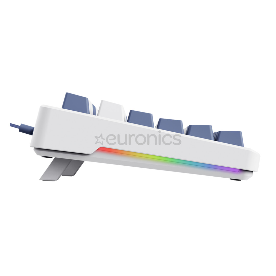 Trust GXT 872 Zyra ,TKL, SWE, valge - Klaviatuur