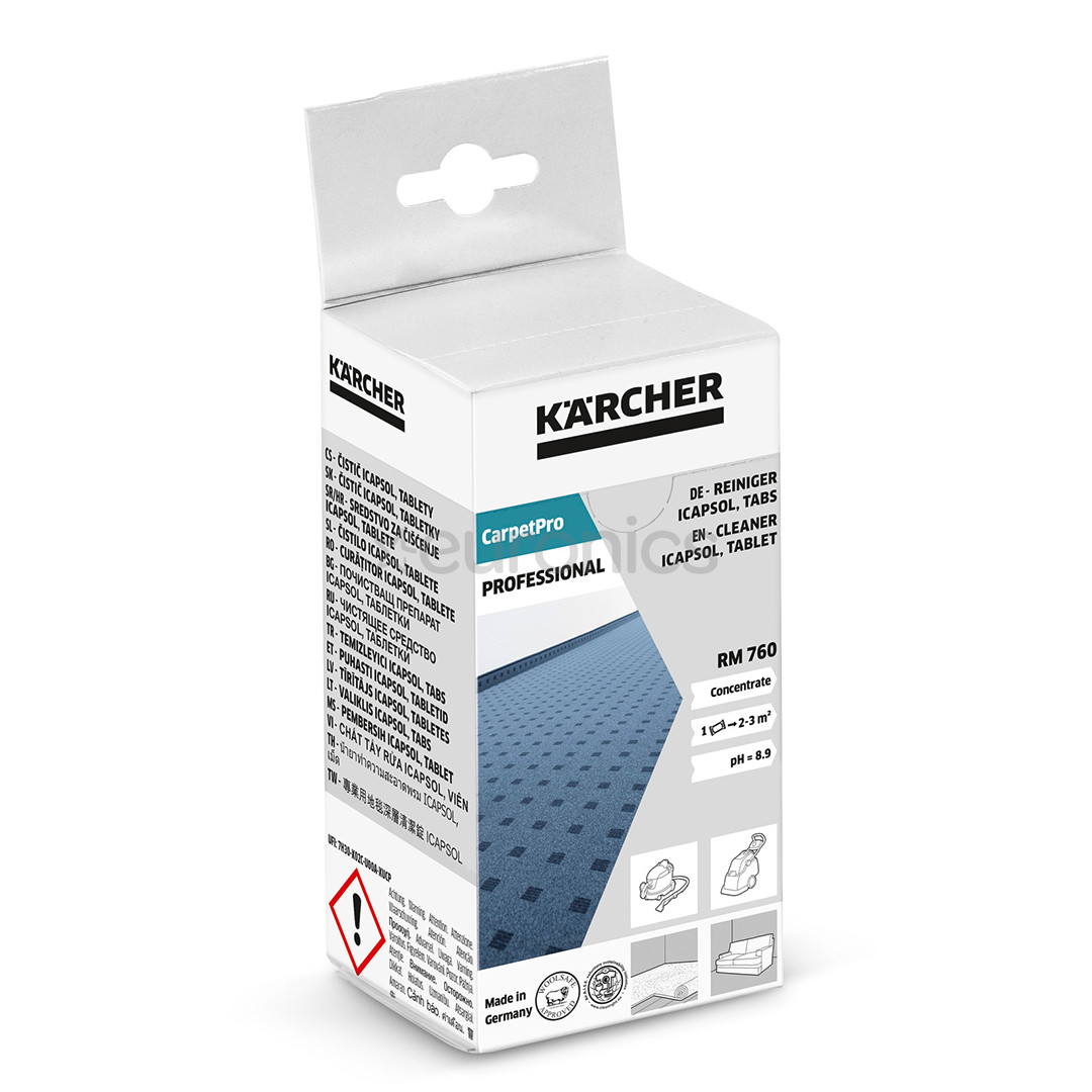 Kärcher CarpetPro iCapsol RM 760, 16 tk - Puhastustabletid tolmuimejale