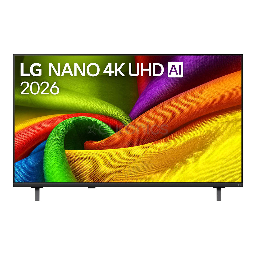 LG NANO85 AI, 50'', 4K UHD, LED LCD, black - TV
