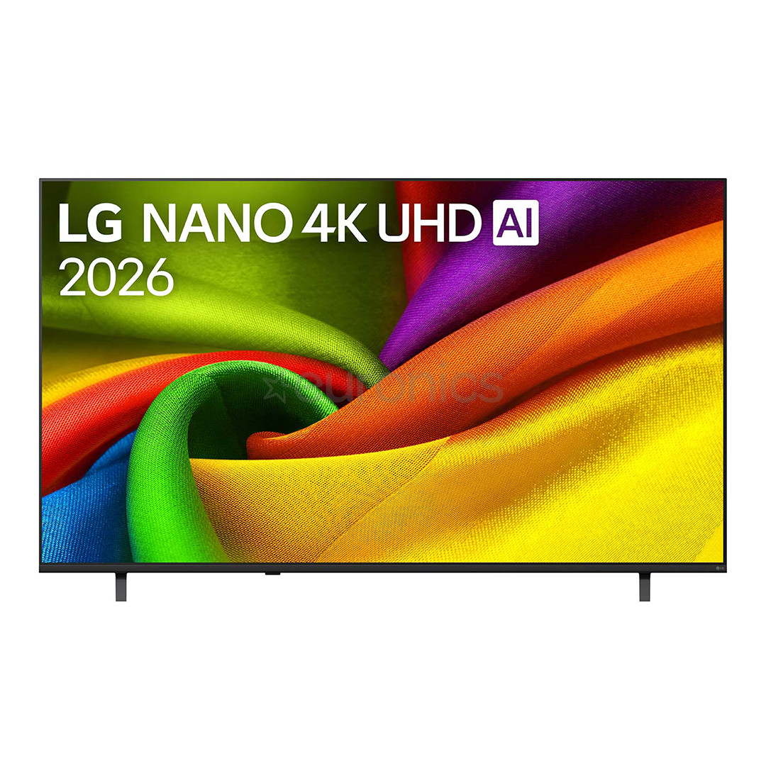 LG NANO85 AI, 75'', 4K UHD, LED LCD, black - TV
