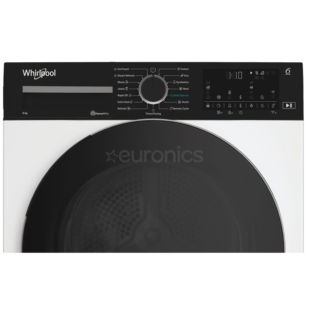 Whirlpool, 8 kg, sügavus 60.7 cm - Pesukuivati
