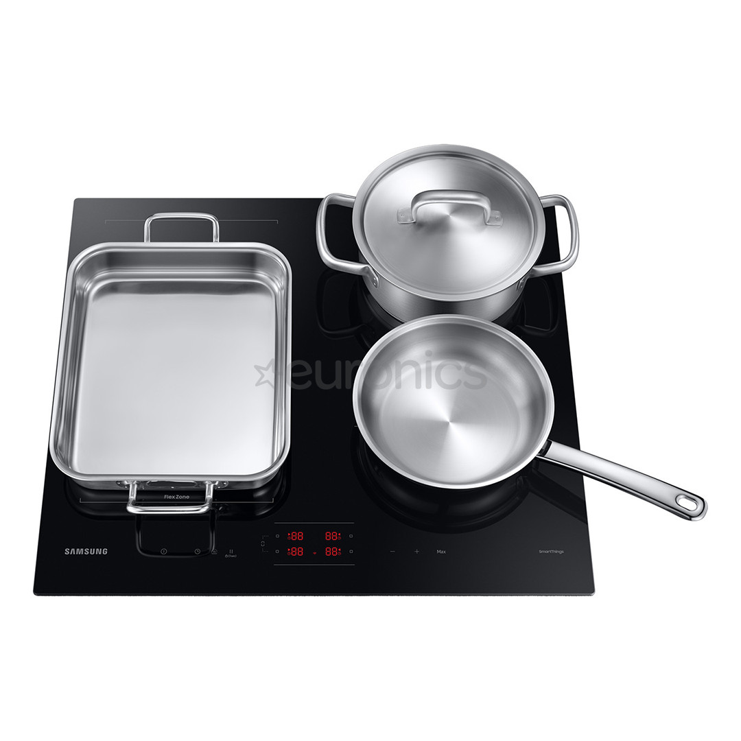 Samsung, width 59 cm, black - Built-in induction hob