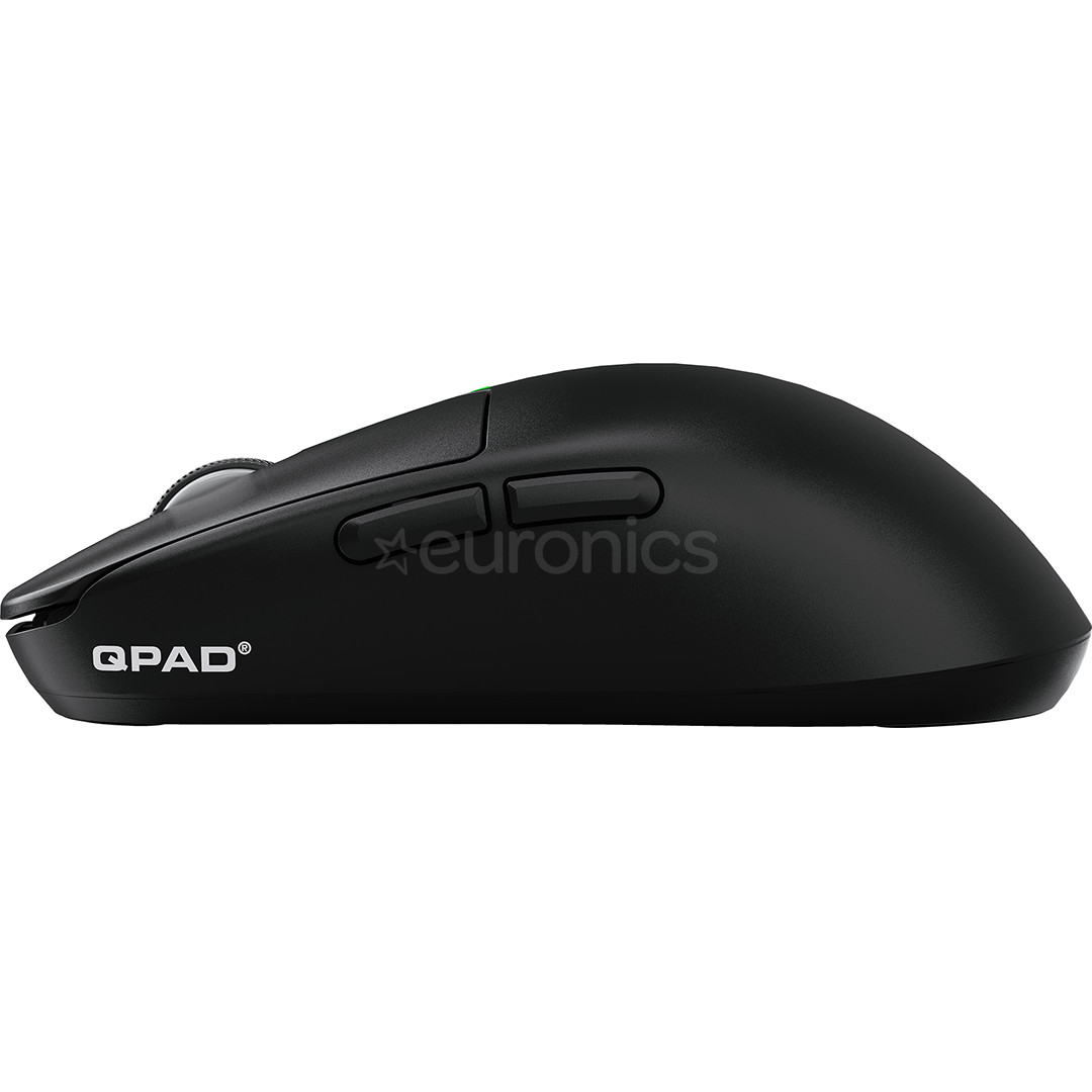 QPAD Mark Model 1, must - Juhtmevaba hiir
