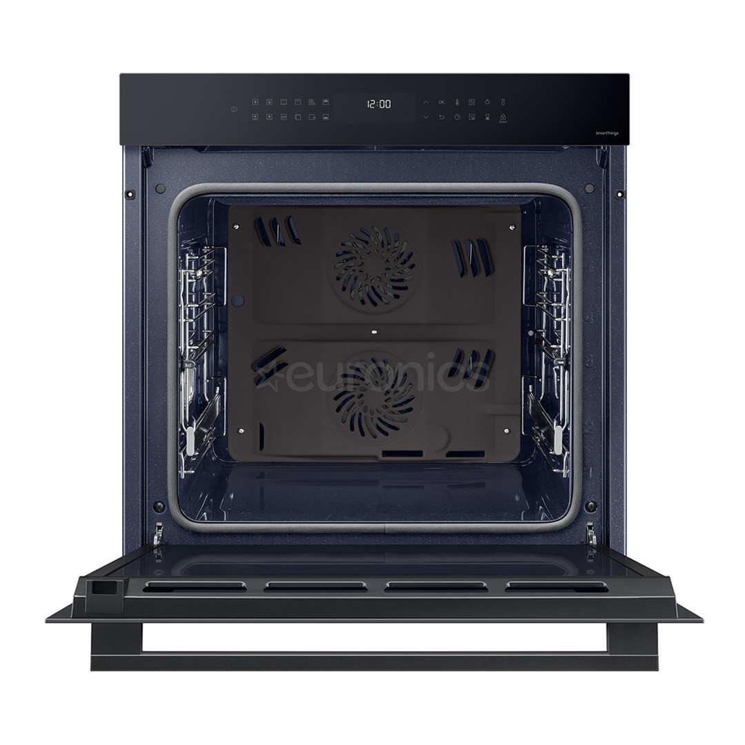 Samsung Dual Cook, каталитическая очистка, 76 л, черный - Интегрируемый духовой шкаф