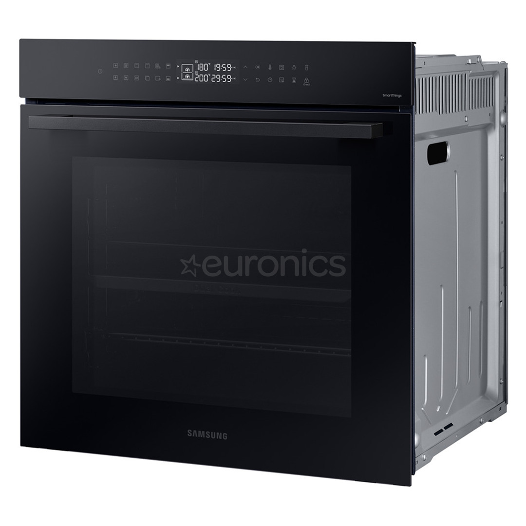 Samsung Dual Cook, каталитическая очистка, 76 л, черный - Интегрируемый духовой шкаф