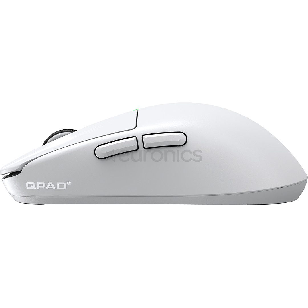 QPAD Mark Model 1, valge - Juhtmevaba hiir