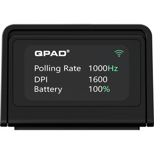 QPAD Mark Model 5 Vision, black - Wireless mouse