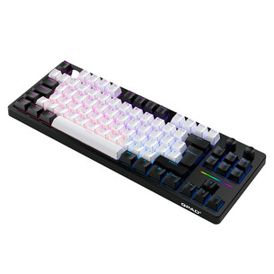 QPAD Loop TKL Model 3, US, черый/белый - Беспроводная клавиатура