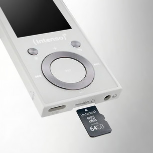 Intenso Video Scooter BT, 64 GB, white - Music player
