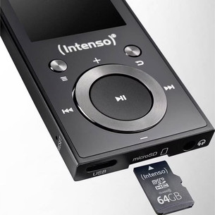Intenso Video Scooter BT, 64 GB, must - Muusikamängija