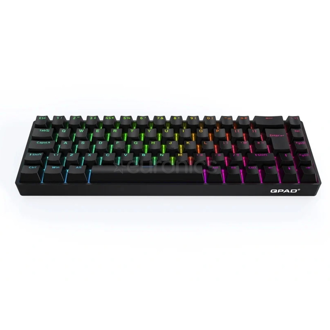 QPAD Flux 65 Model 5, UK, черный - Клавиатура