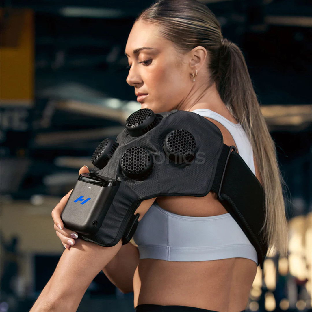 Hyperice Contrast 2 Shoulder, must - Õla elektrooniline kontrastravi seade