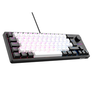 QPAD Loop 65 Model 1, SWE, черый/белый - Клавиатура