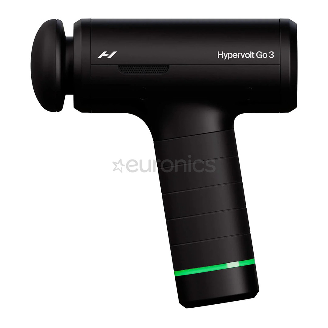 Hyperice Hypervolt Go 3, must - Massaažiseade
