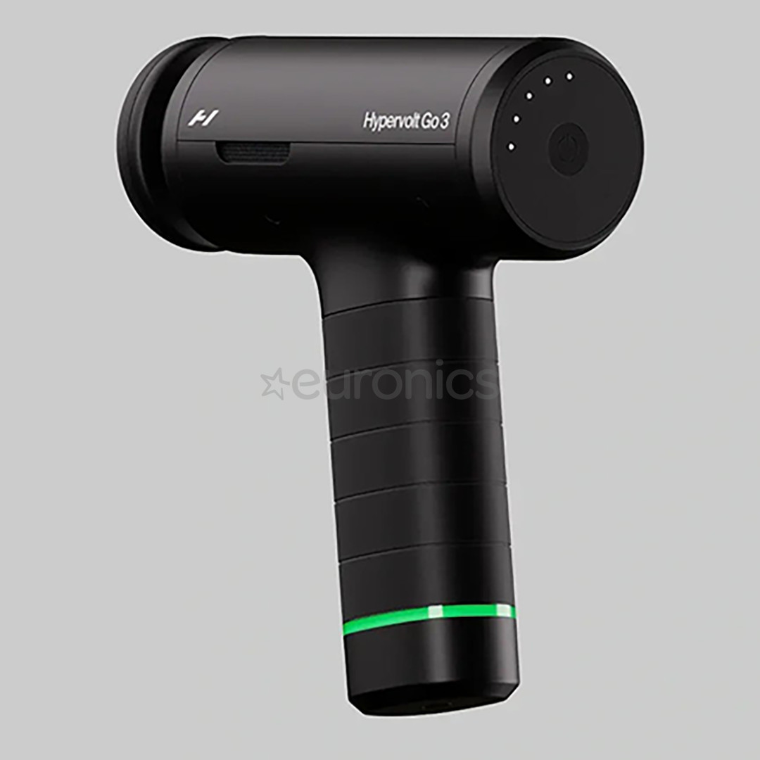 Hyperice Hypervolt Go 3, must - Massaažiseade