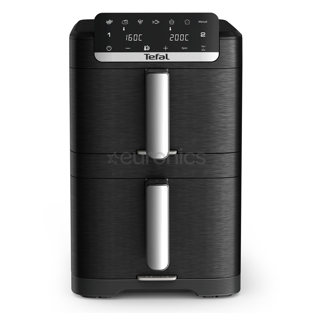 Tefal Easy Fry Crispy Stack, 10 л, 2700  Вт, черный - Аэрогриль
